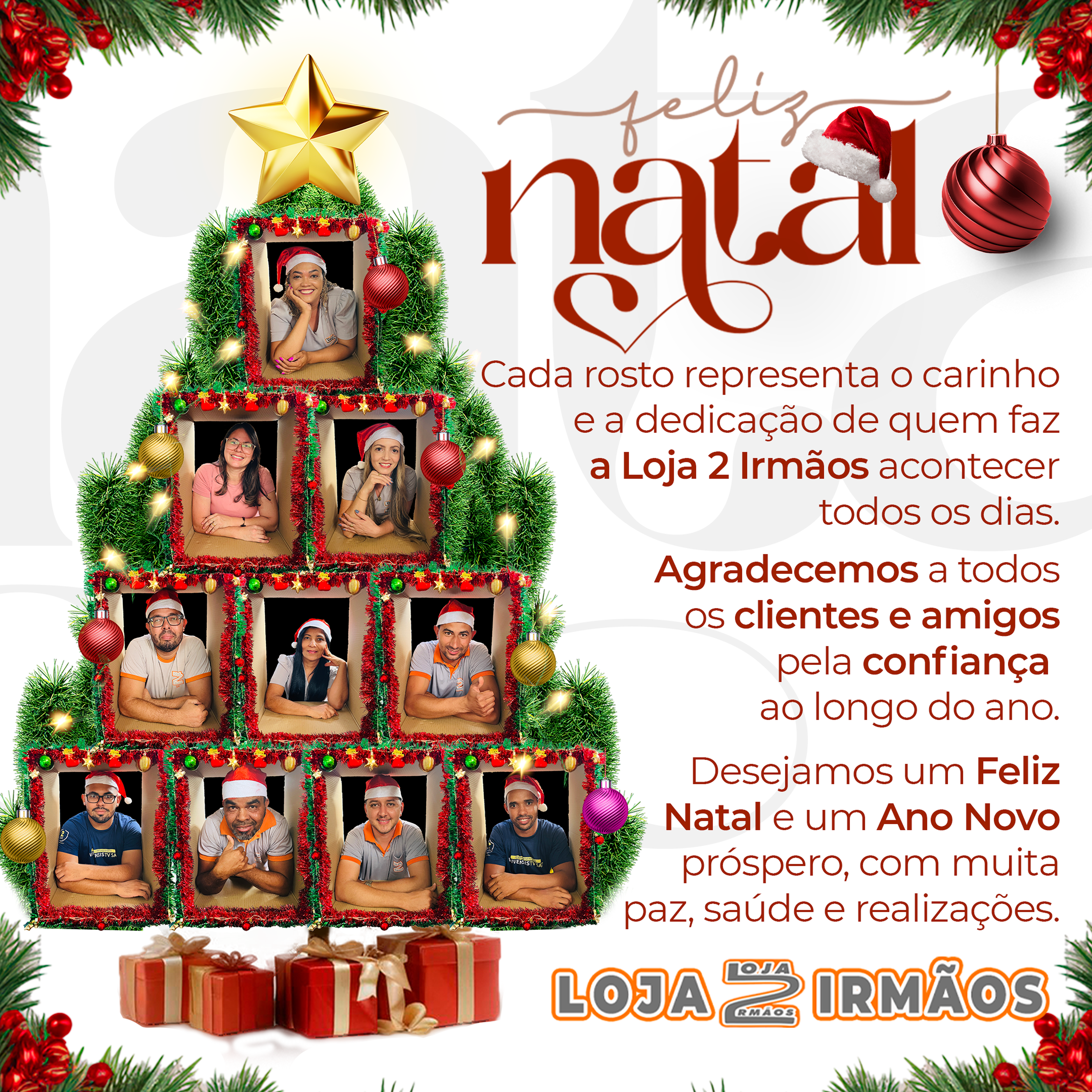 Arte de Natal - Loja 2 Irmãos